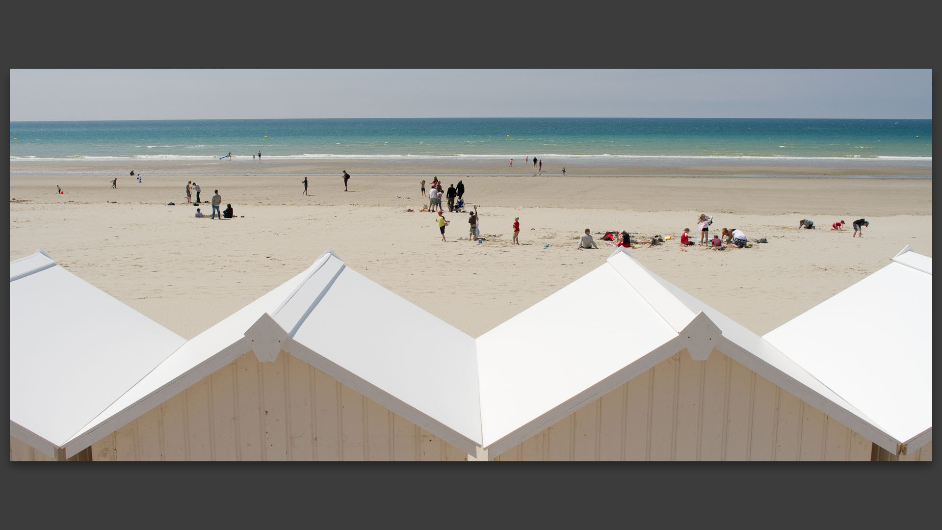 La plage de Fort Mahon.