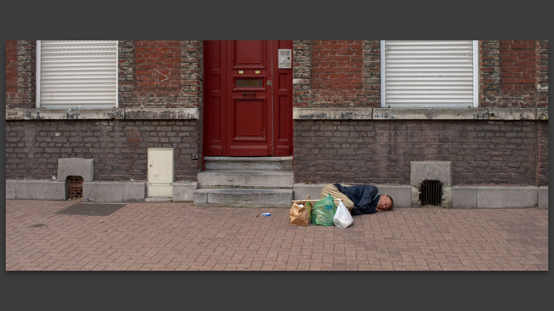 SDF, boulevard Louis XIV, à Lille.