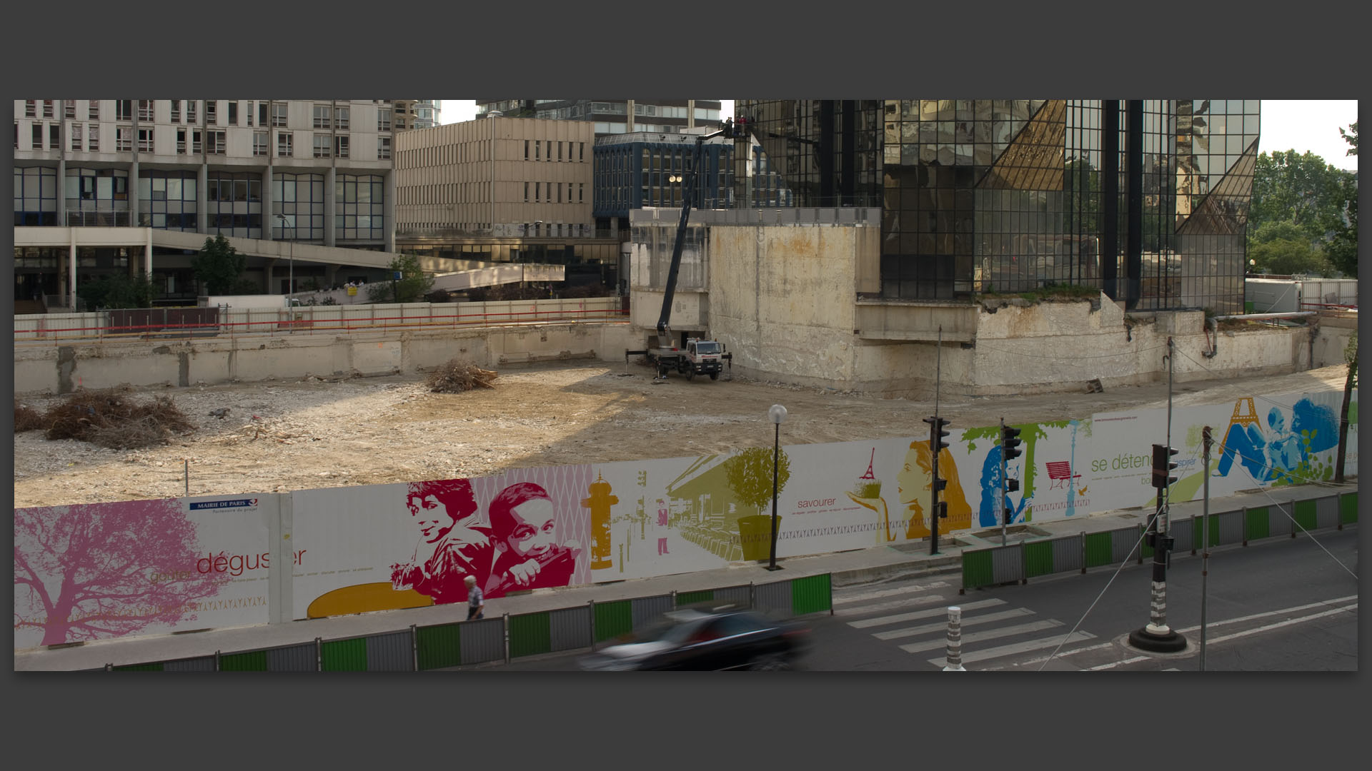 Le chantier du nouveau Beaugrenelle, à Paris.