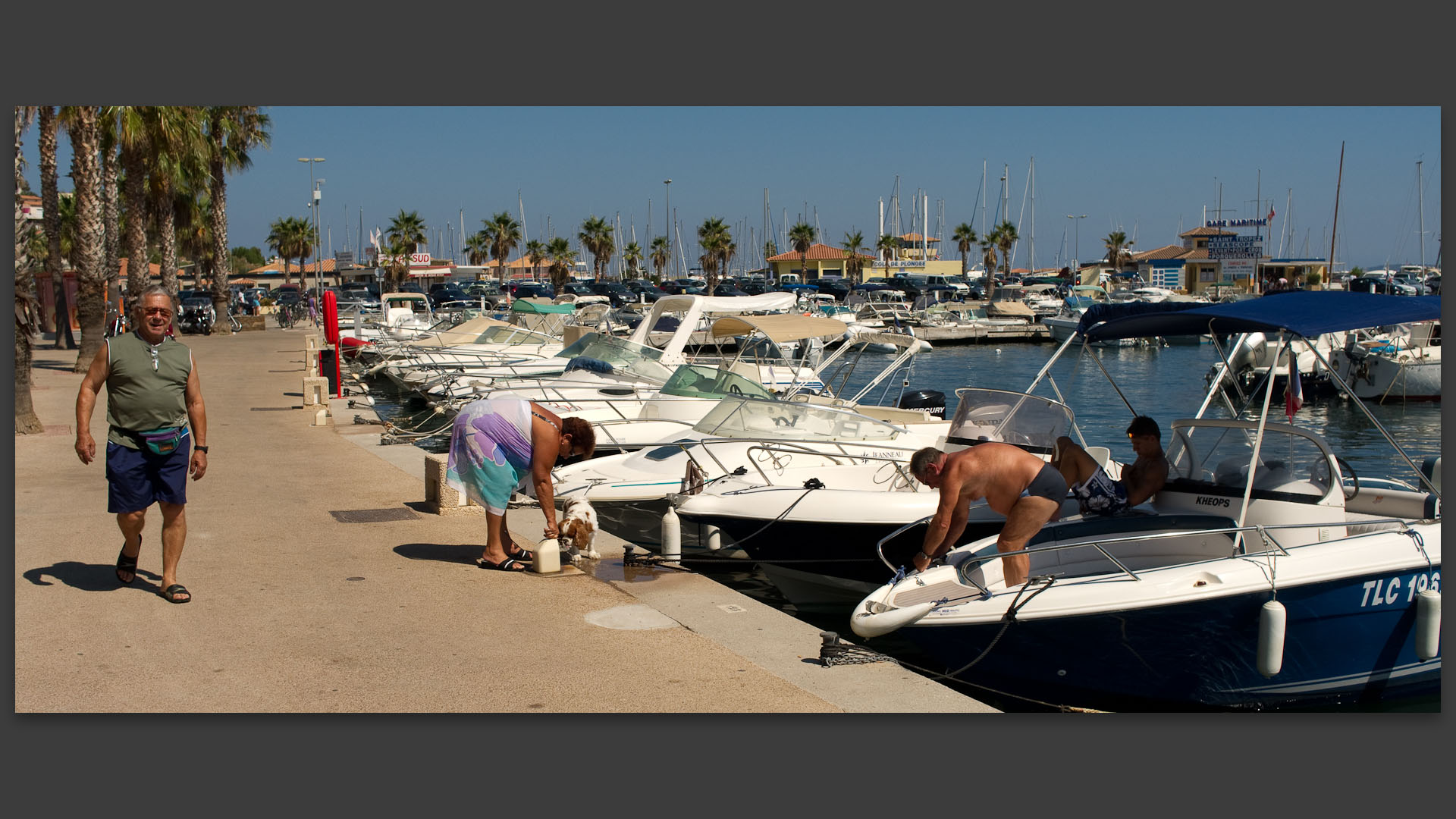 Port du Lavandou.