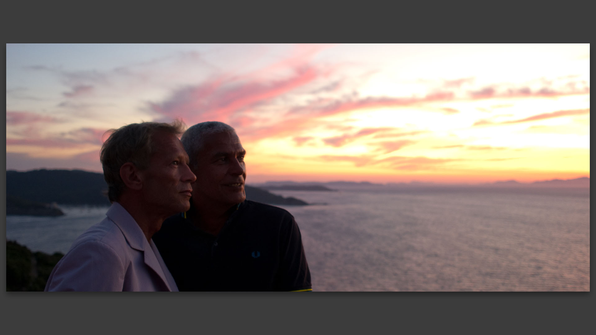 Soirée anniversaire chez Robert, à l'île du Levant.