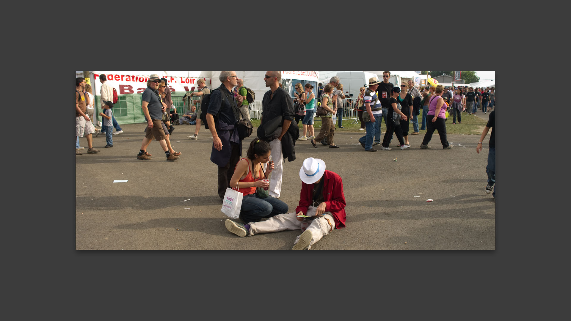 Comment trouver sa route à la fête de l'Humanité, à La Courneuve.