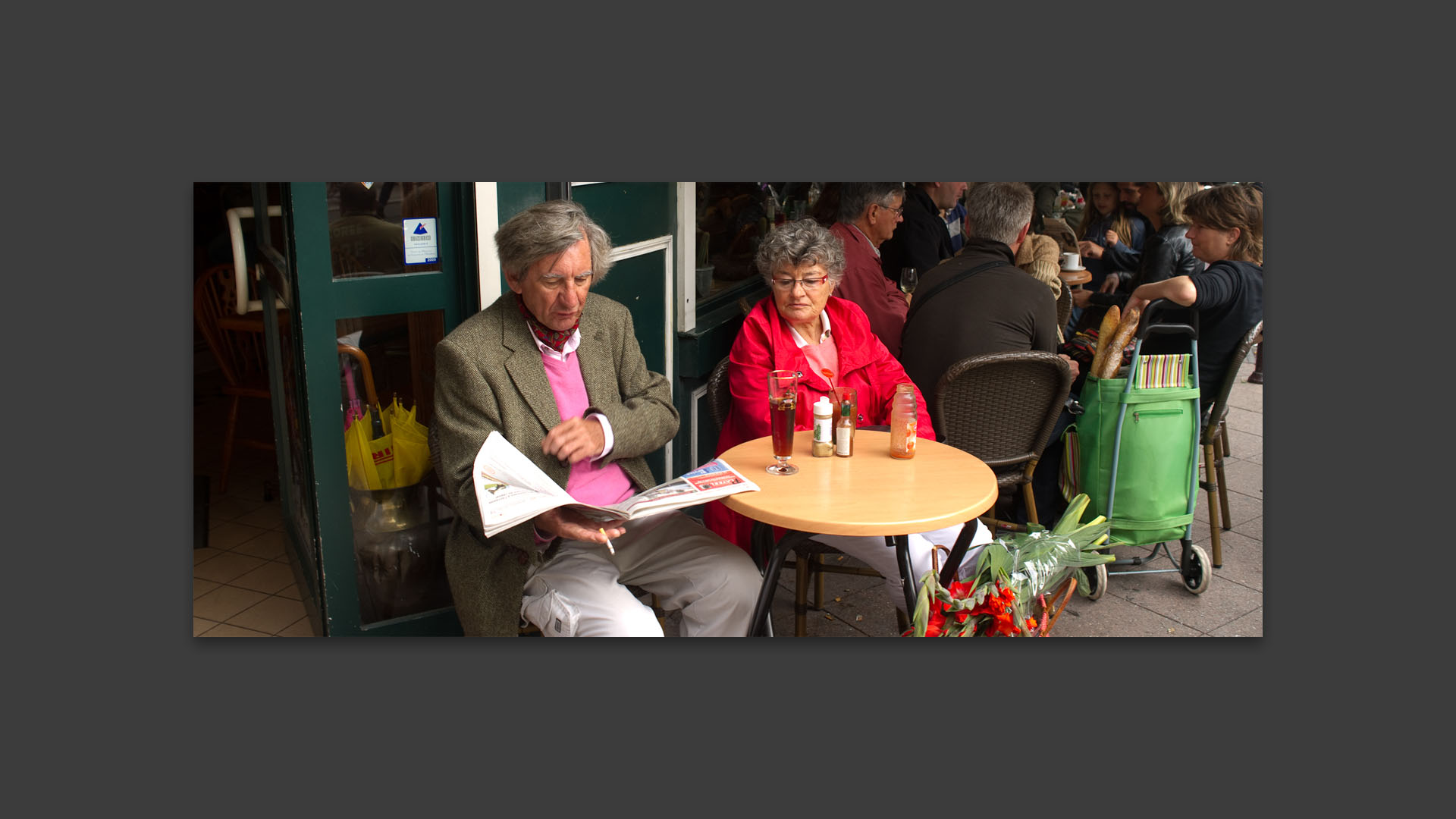 Terrasse du Stout, rue Gambetta, à Wazemmes, Lille.