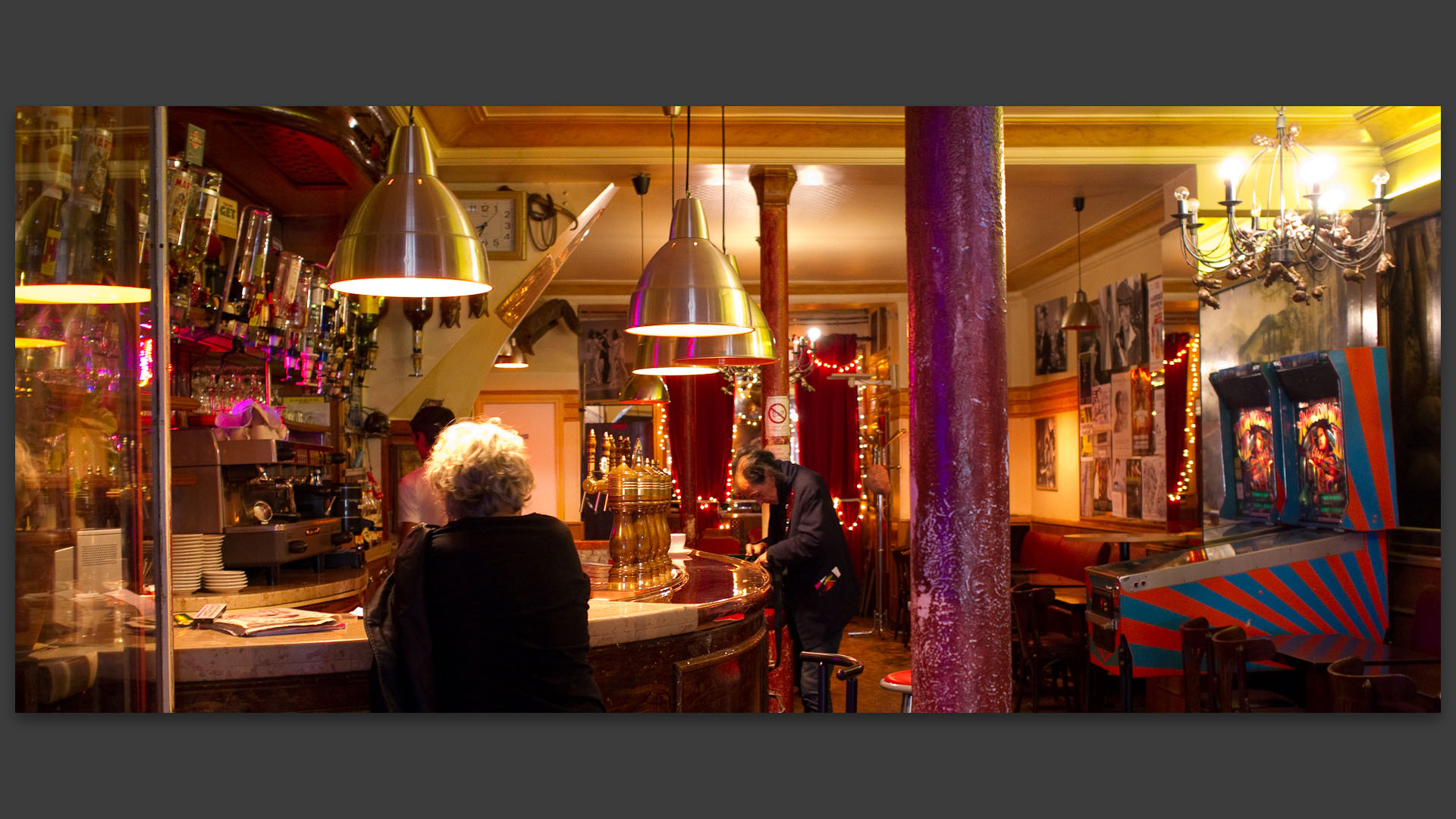 Bistro le Chiquito, rue de Ménilmontant, à Paris.