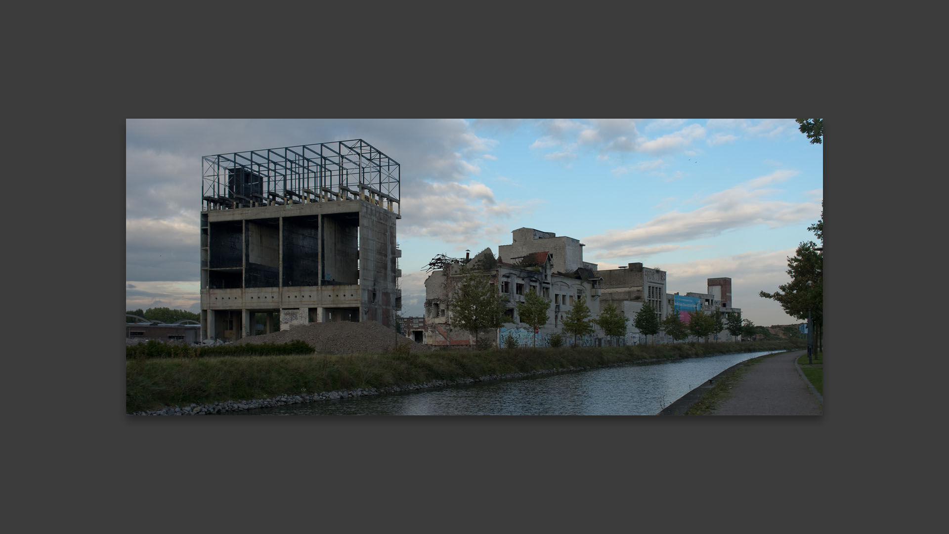 L'ancienne brasserie Terken, GBM, quai d'Anvers, à Roubaix.