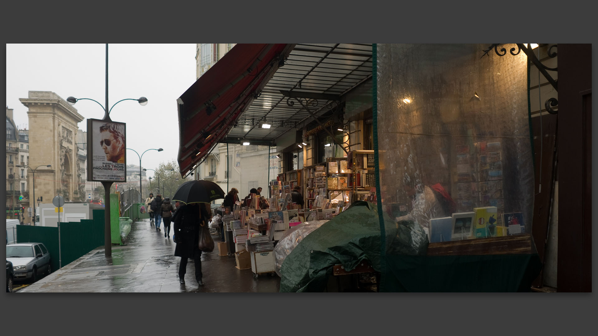 Librairie, boulevard Bonne Nouvelle, à Paris.