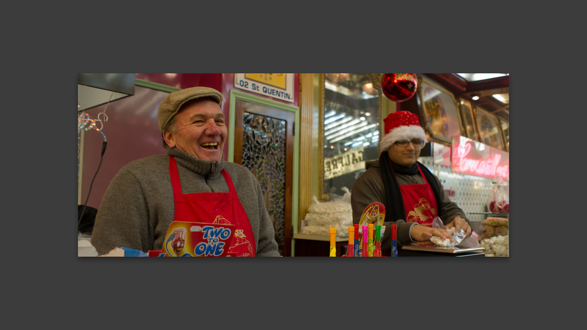 Marchand de gaufres, place de Béthune, à Lille.