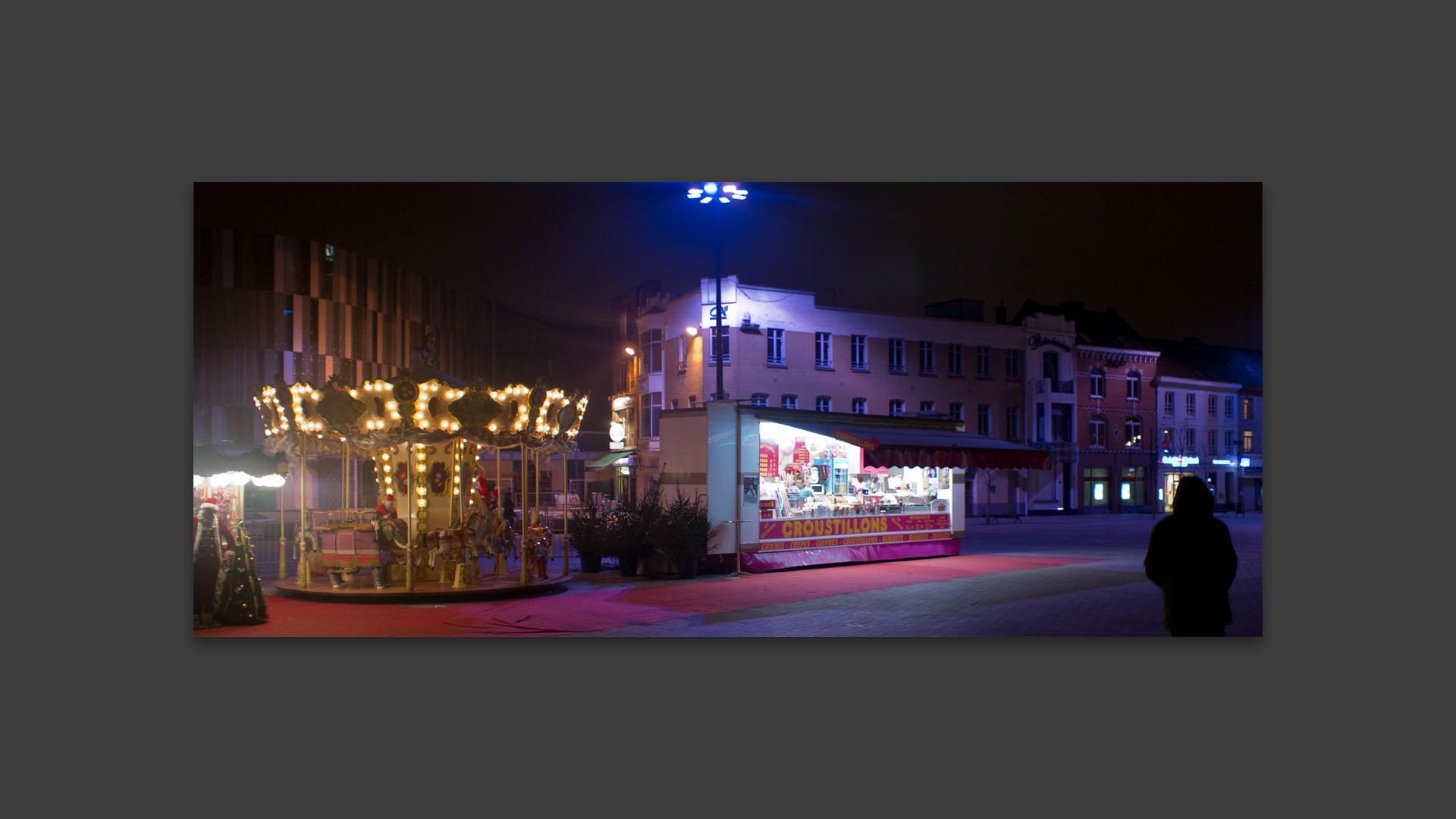 Place de la République, à Tourcoing.