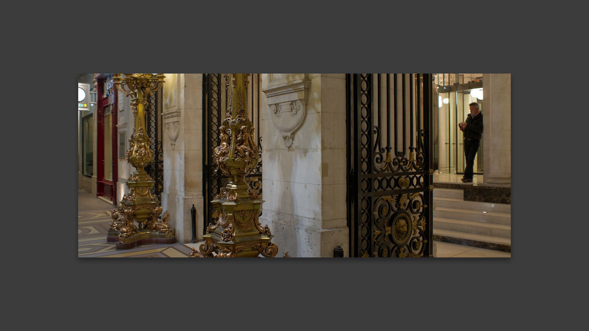 Hôtel Westin, rue de Castiglione, à Paris.
