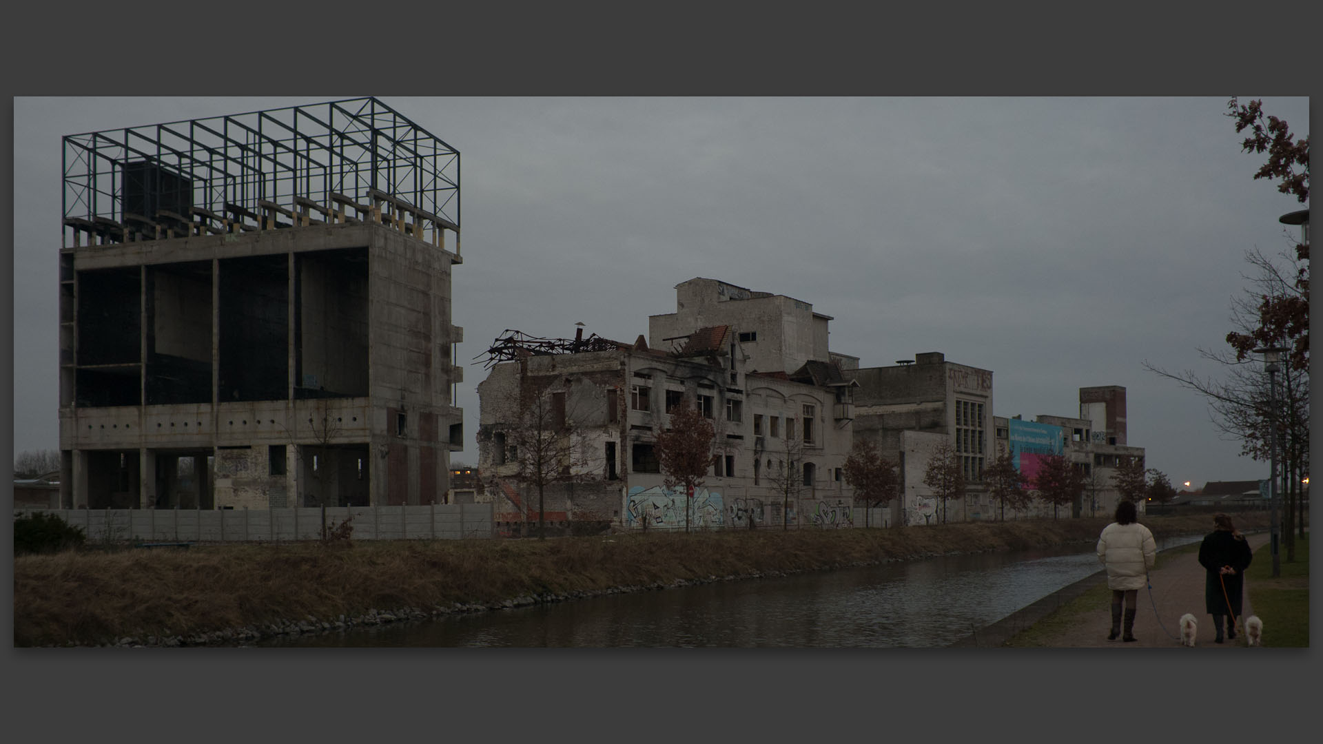 L'ancienne brasserie Terken, GBM, quai d'Anvers, à Roubaix.