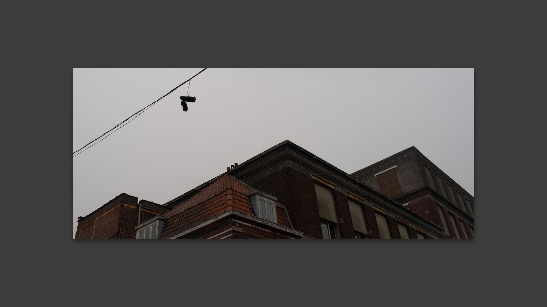 Chaussures, rue Monge, à Roubaix.