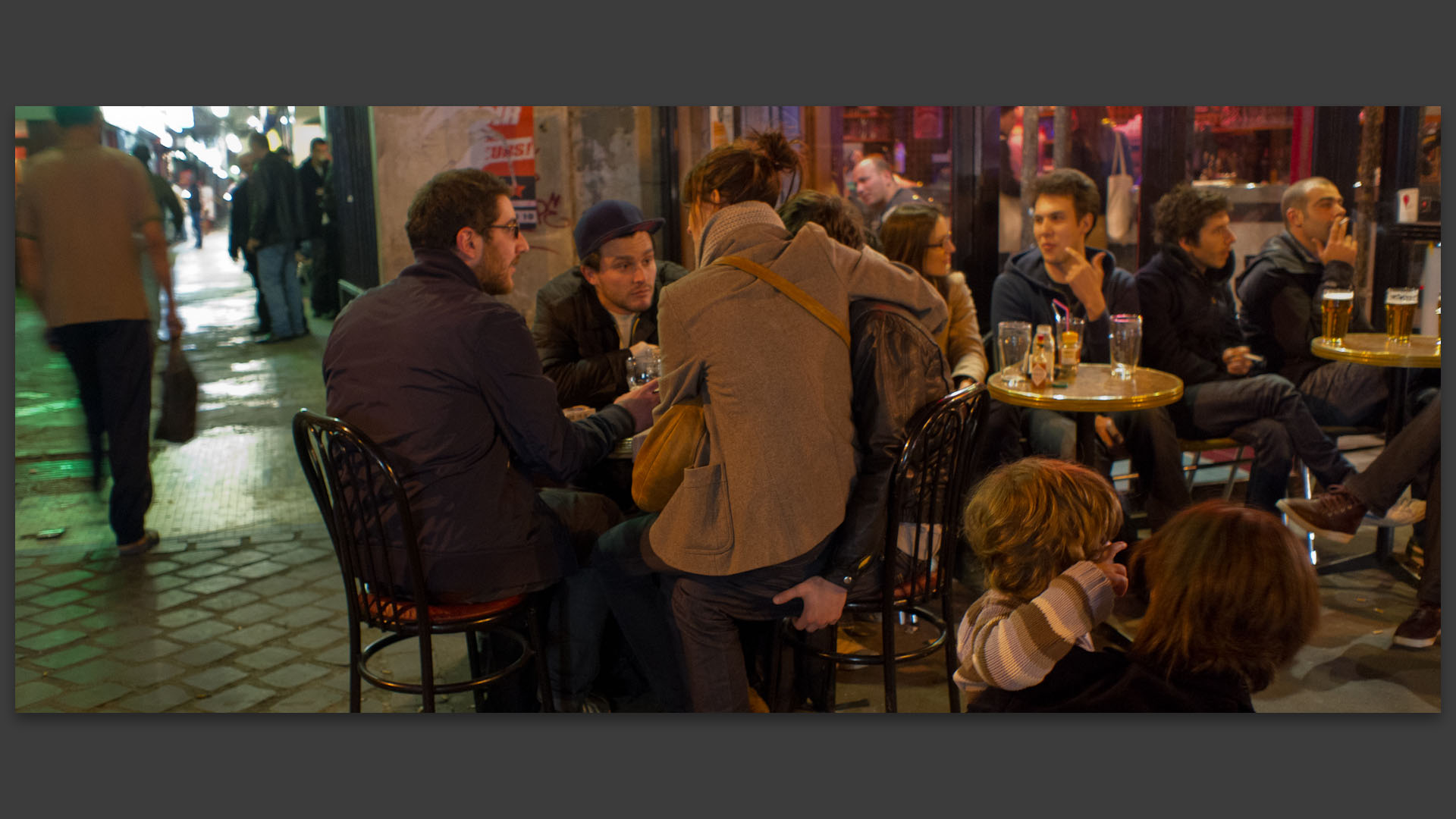 Terrasse du Mauri 7, rue du Faubourg Saint-Denis, à Paris.