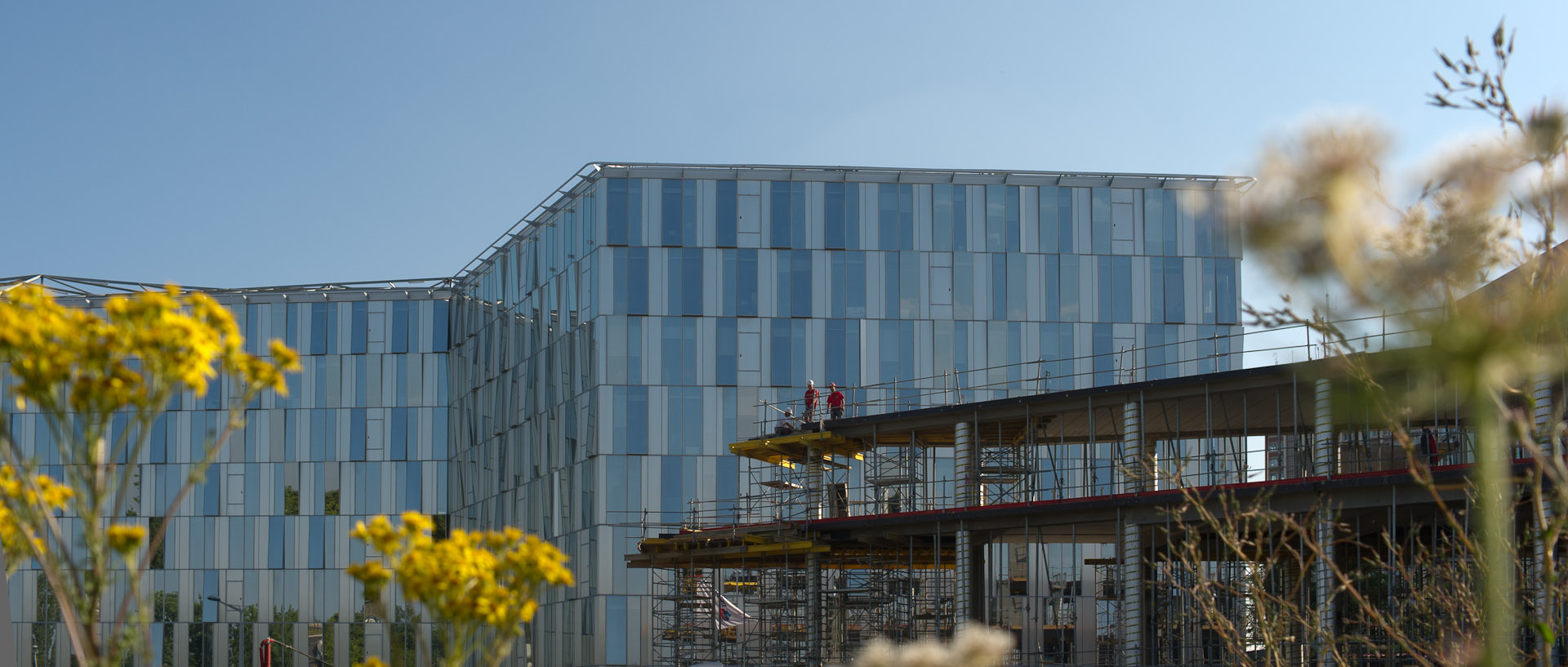 Chantier à Euralille.