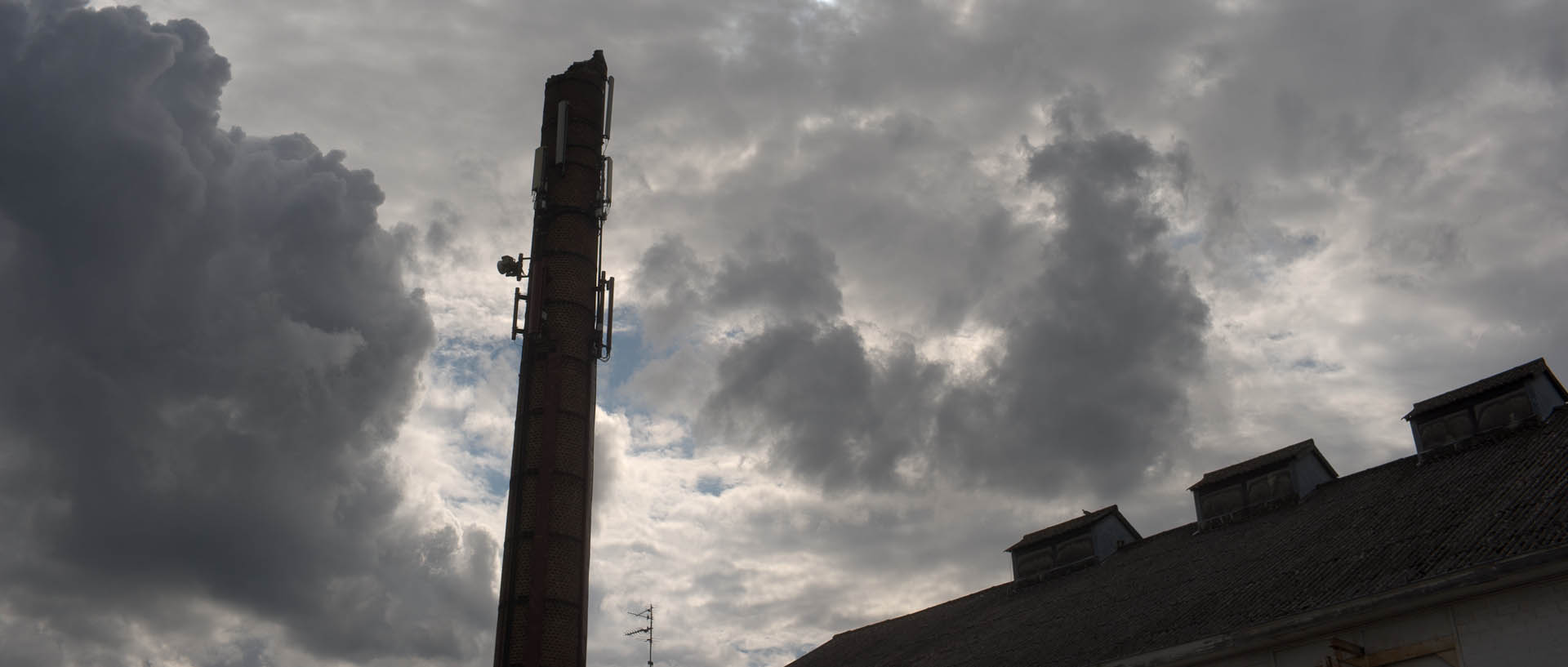 Cheminée, chausée Gramme, à Tourcoing.