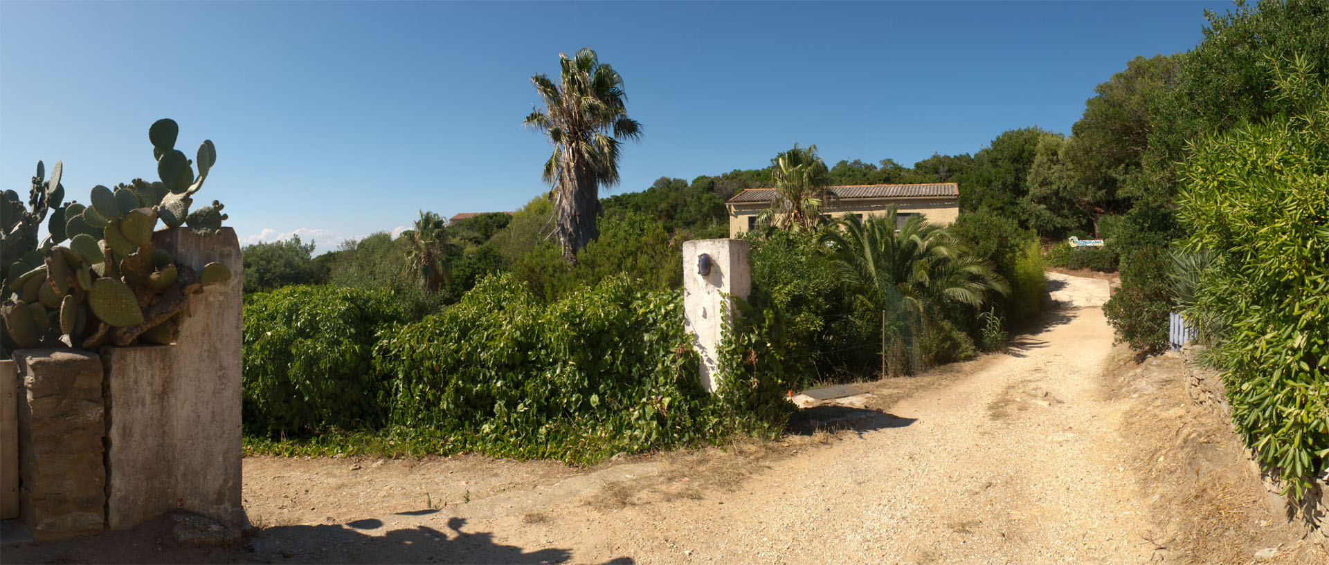 Corniche, île du Levant.