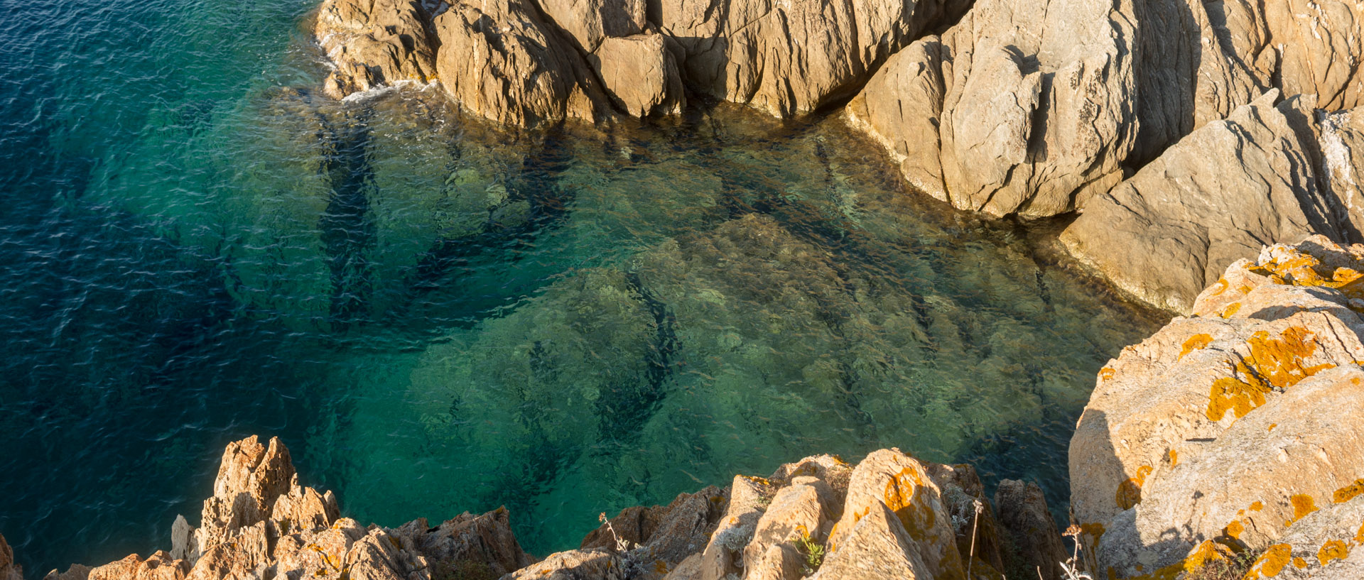 La crique de la Galère, île du Levant.