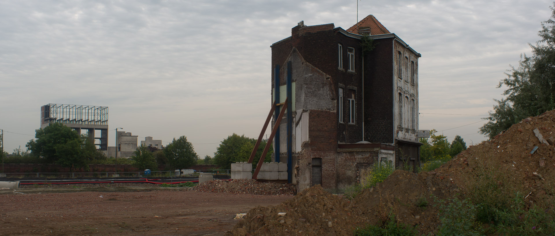 Vestiges, zone de l'Union, à Roubaix.