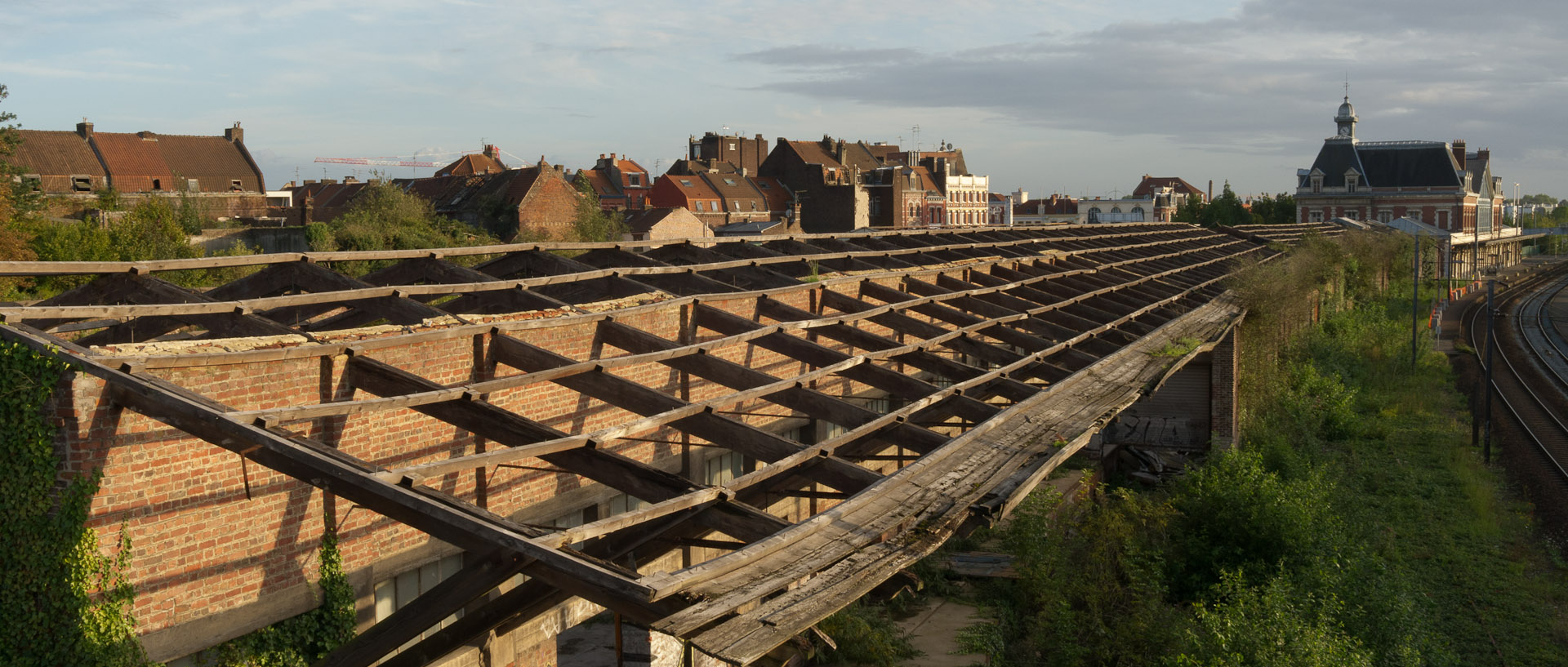 La gare de Roubaix.