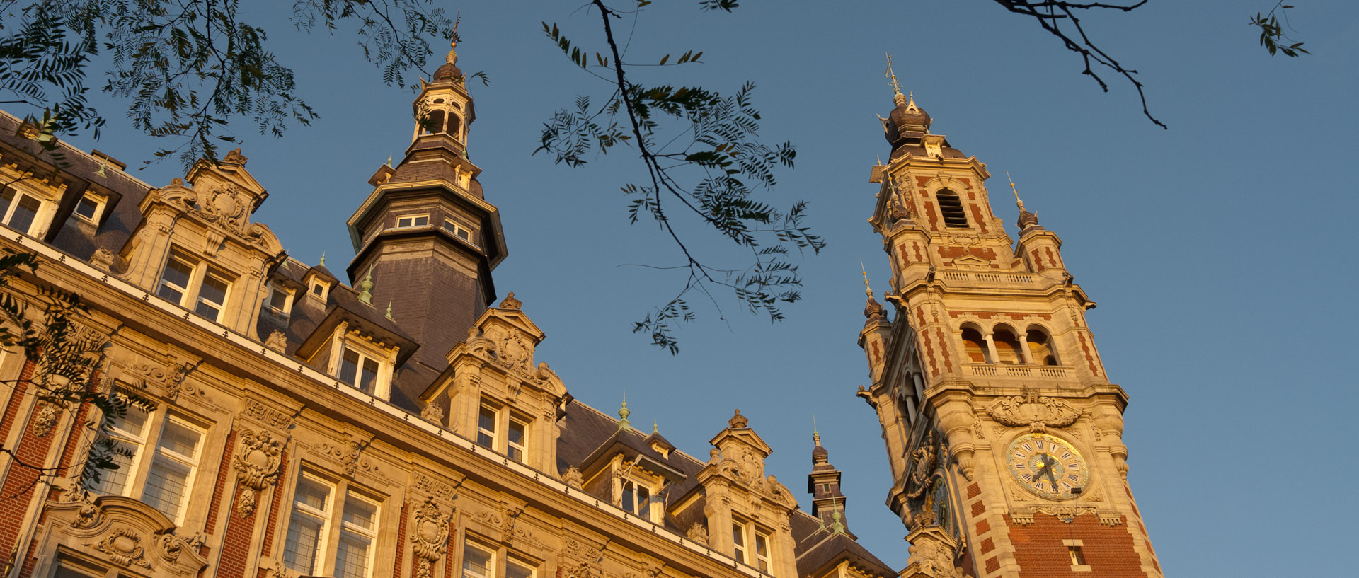 La chambre de commerce et d'industrie, à Lille.