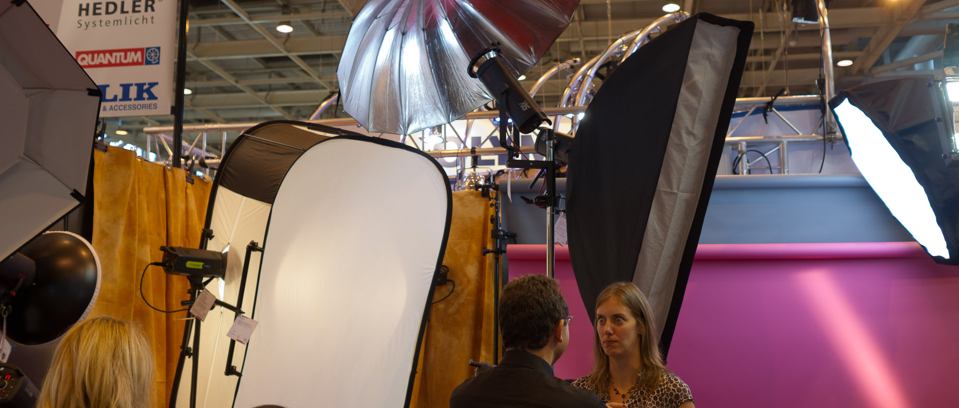 Au salon de la photo, porte de Versailles, à Paris.