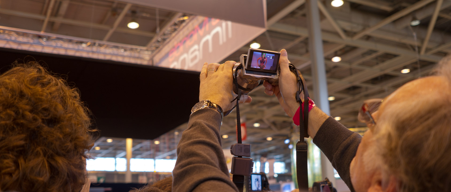 Au salon de la photo, porte de Versailles, à Paris.