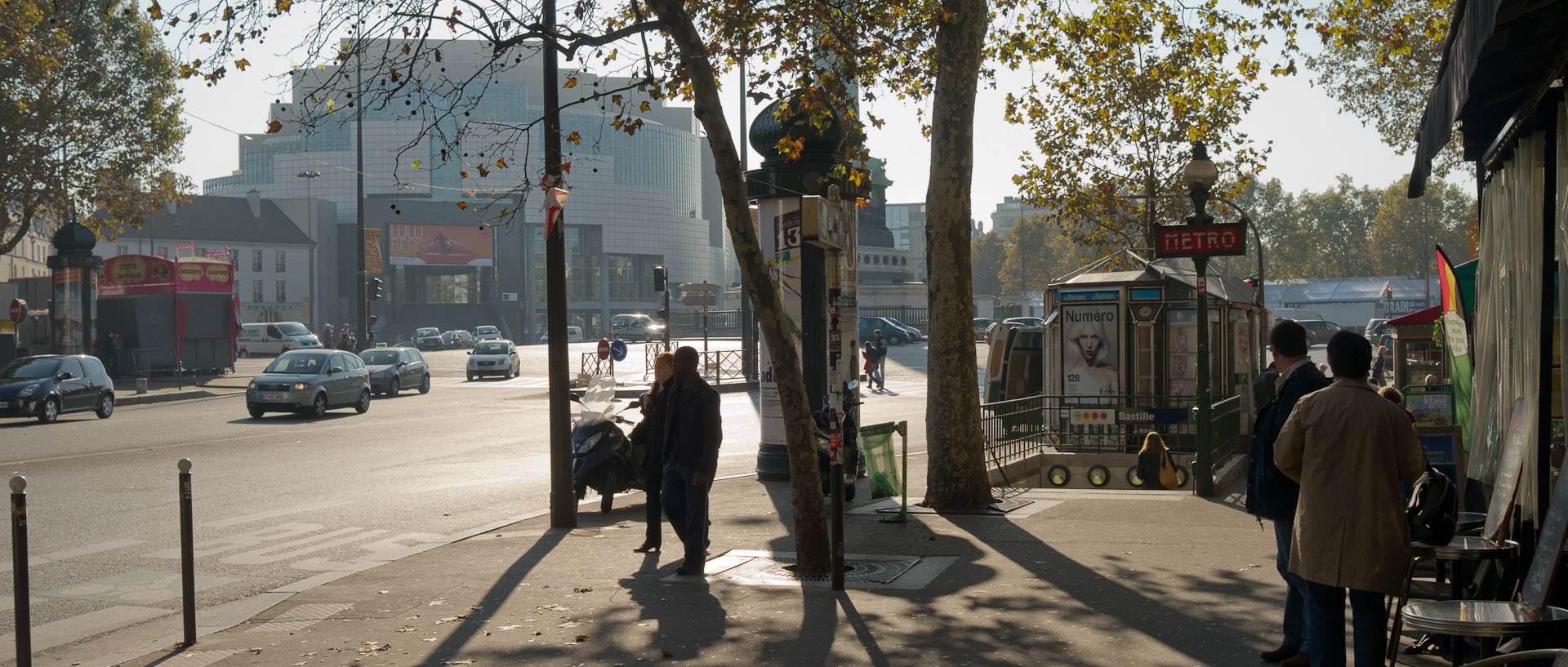 Place de la Bastille, à Paris.