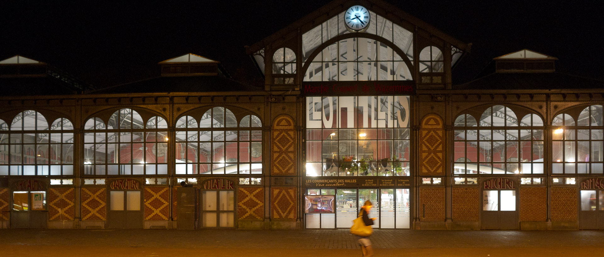 Le marché couvert de Wazemmes, à Lille.