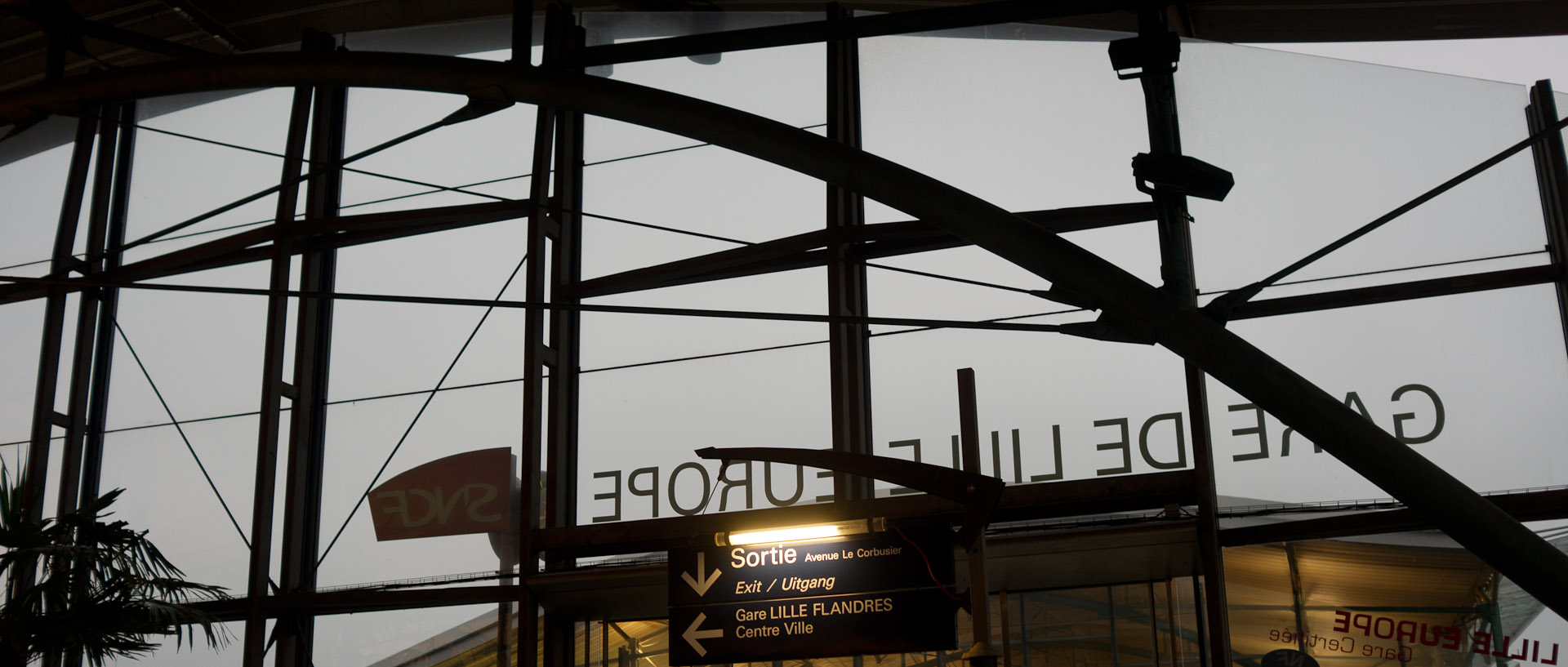 La gare de Lille Europe.