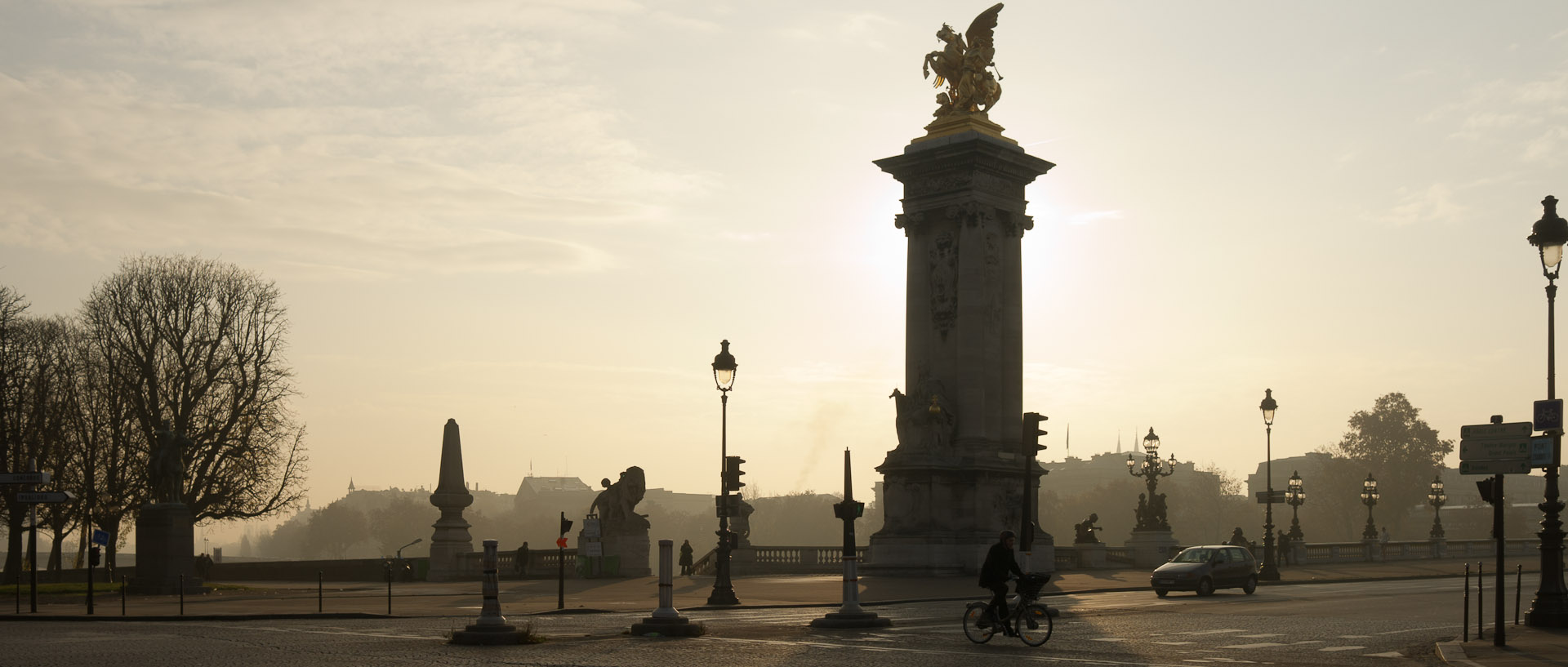 Le pont Alexandre III, à Paris.