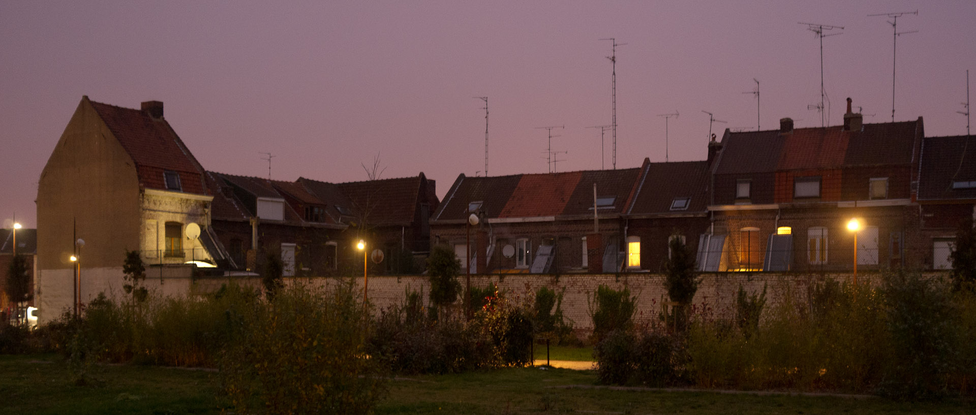 Maisons, rue du Caire, à Tourcoing.