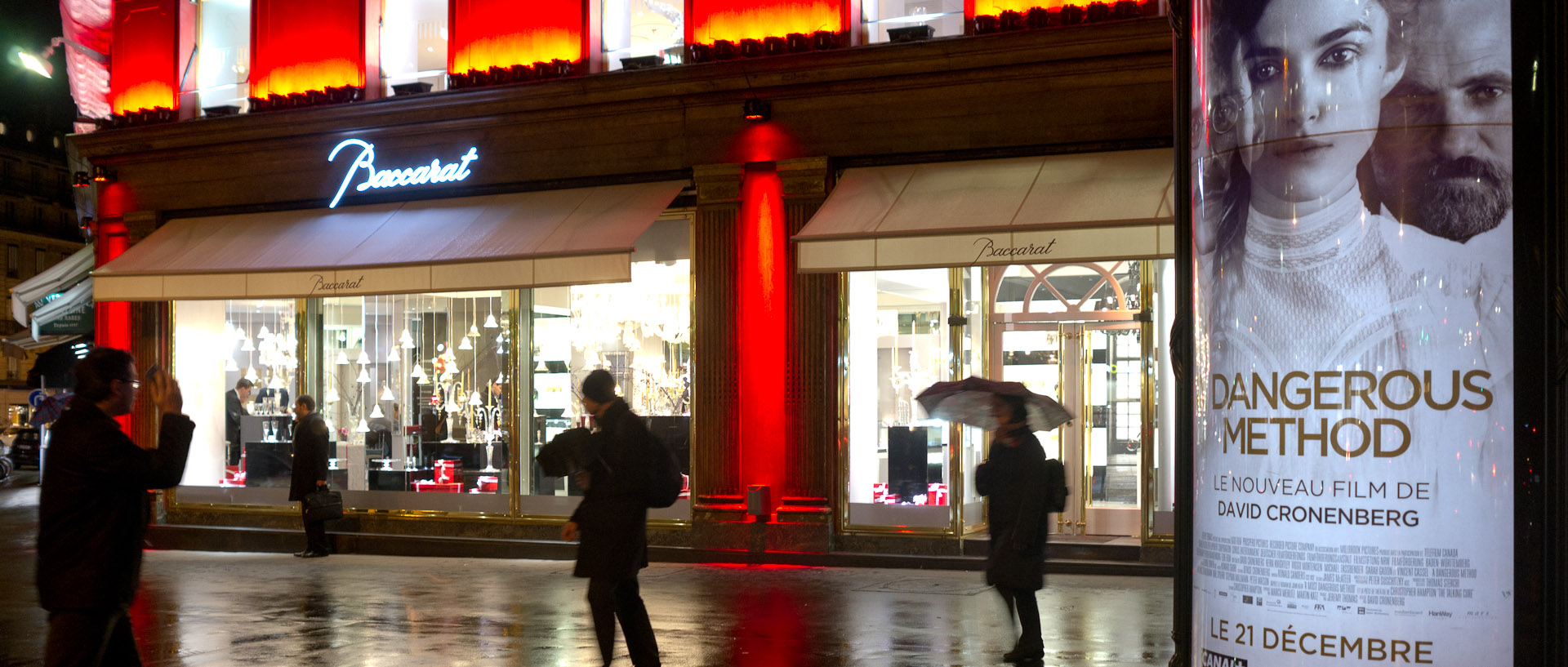 Baccarat, boulevard Malesherbes, à Paris.