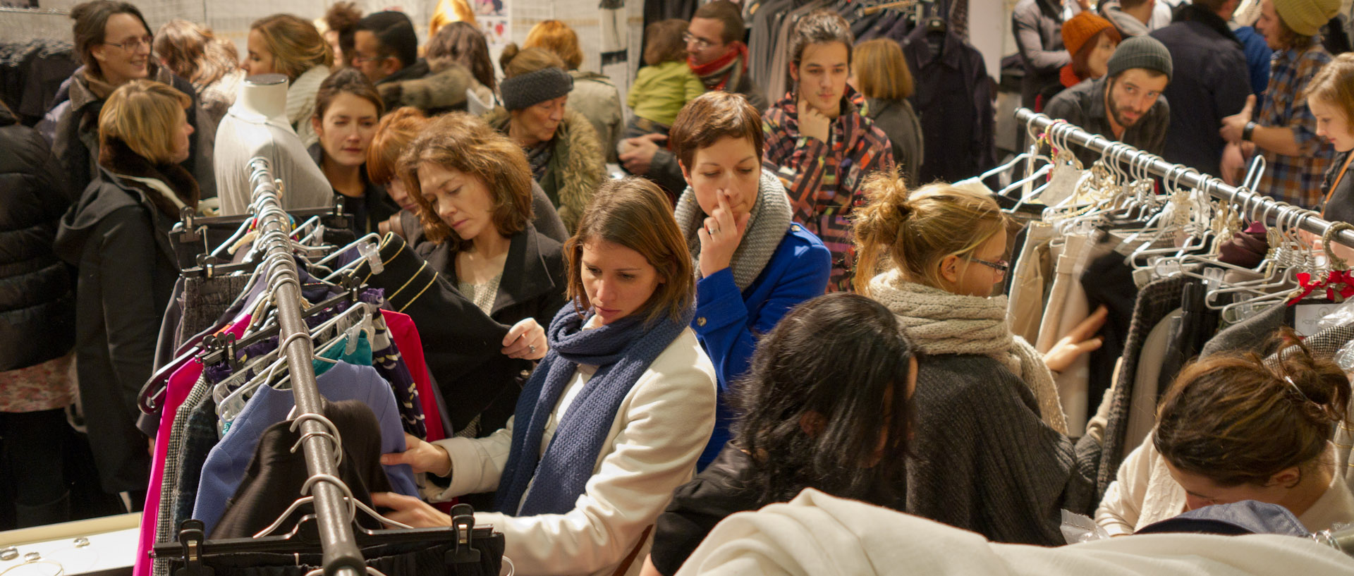 Le marché des modes, à l'ENSAIT, à Roubaix.