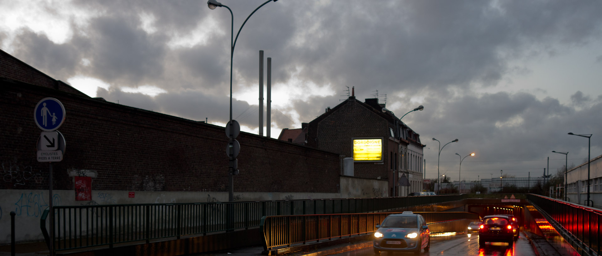 Rue de la Gare, à Croix.