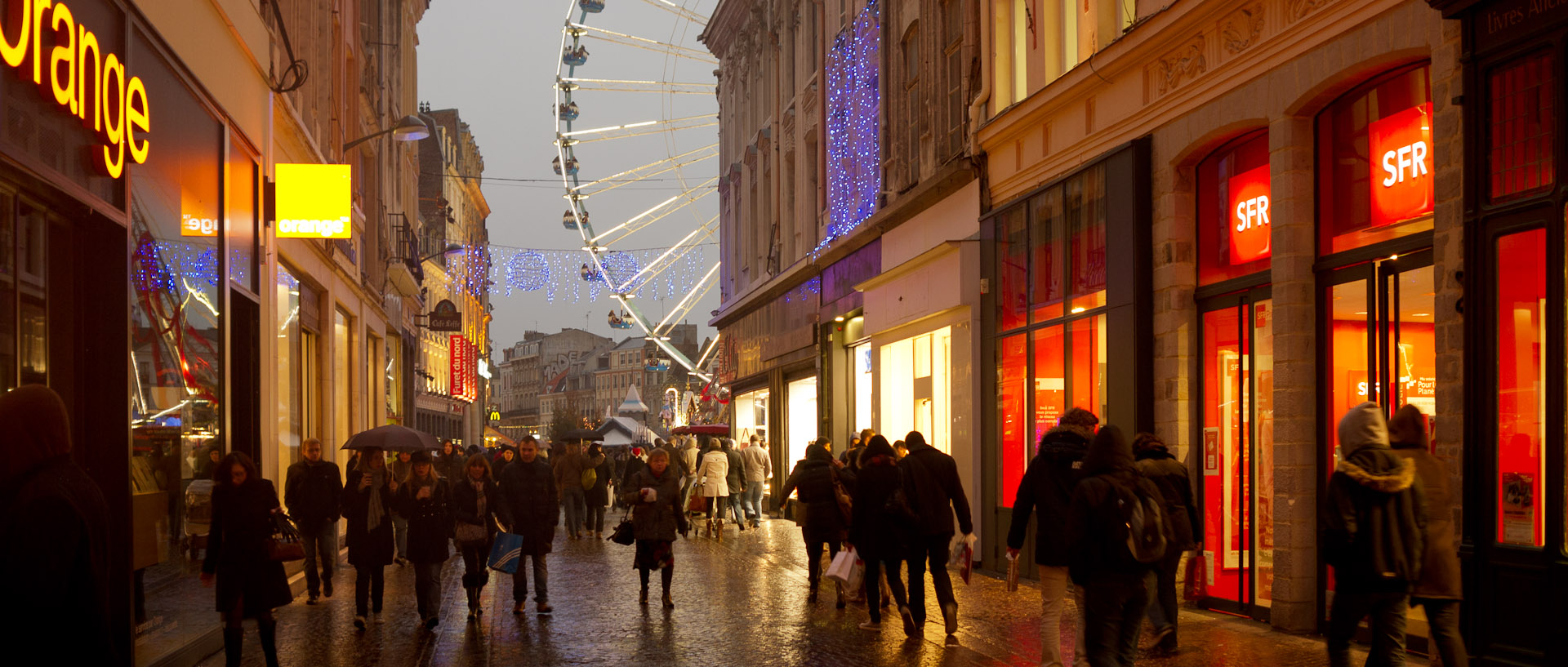 Rue Neuve, à Lille.