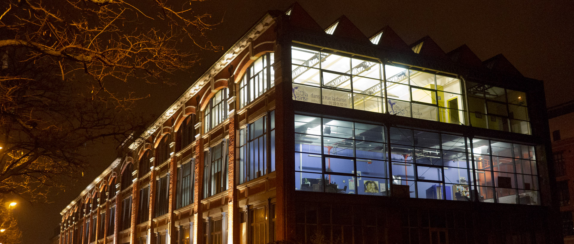 Le studio Roussel, rue des Arts, à Roubaix.