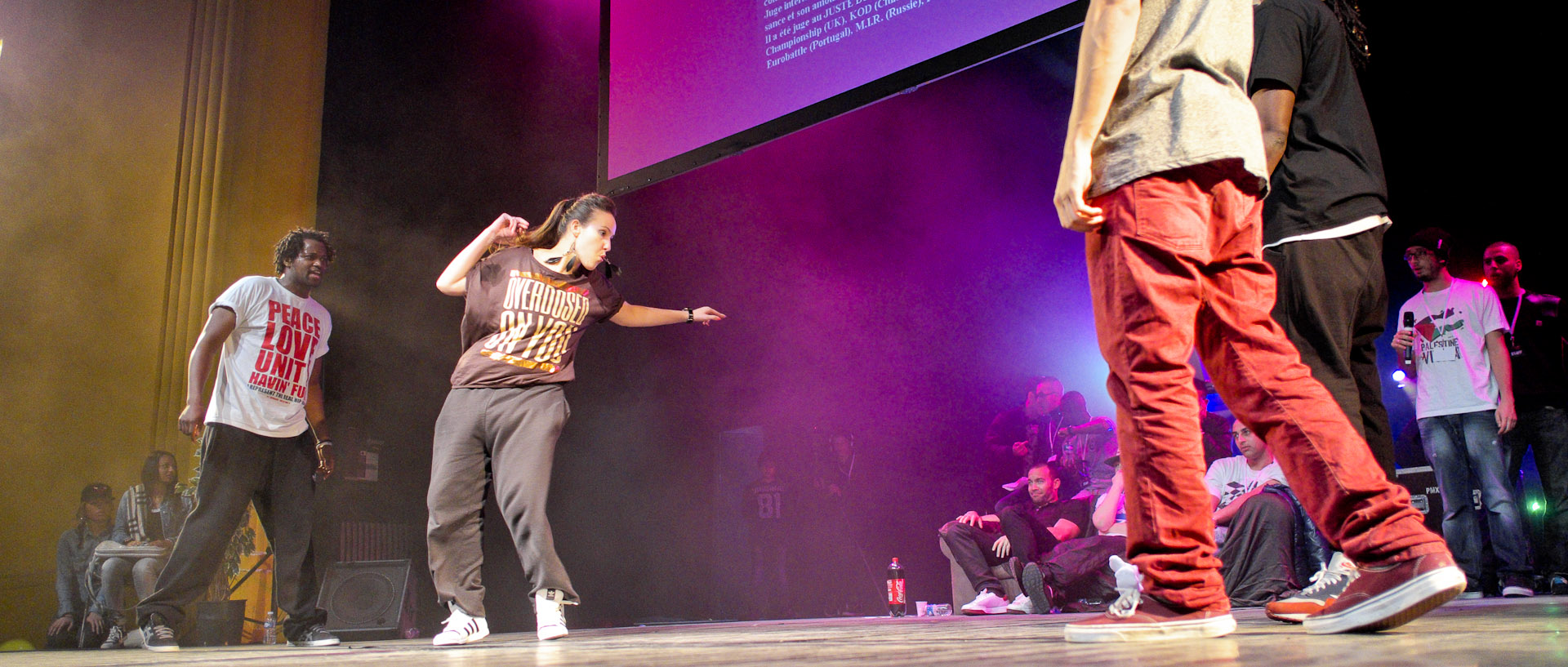 Battle de hip hop, salle Watremez, à Roubaix.