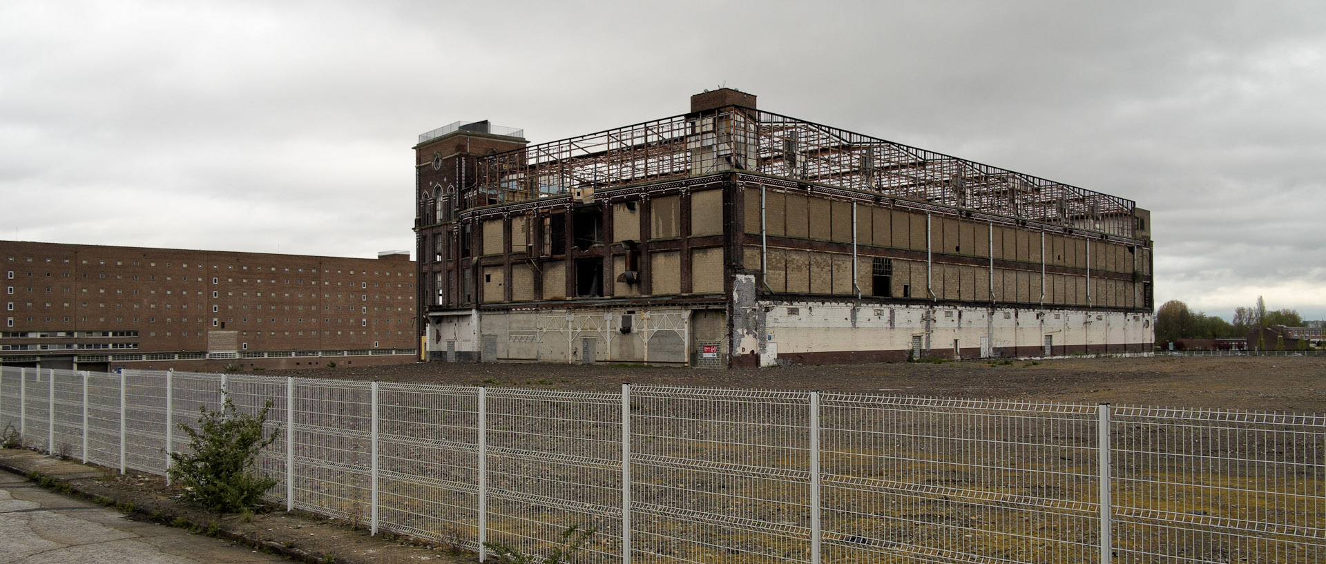 Les vestiges de la Lainière de Roubaix.