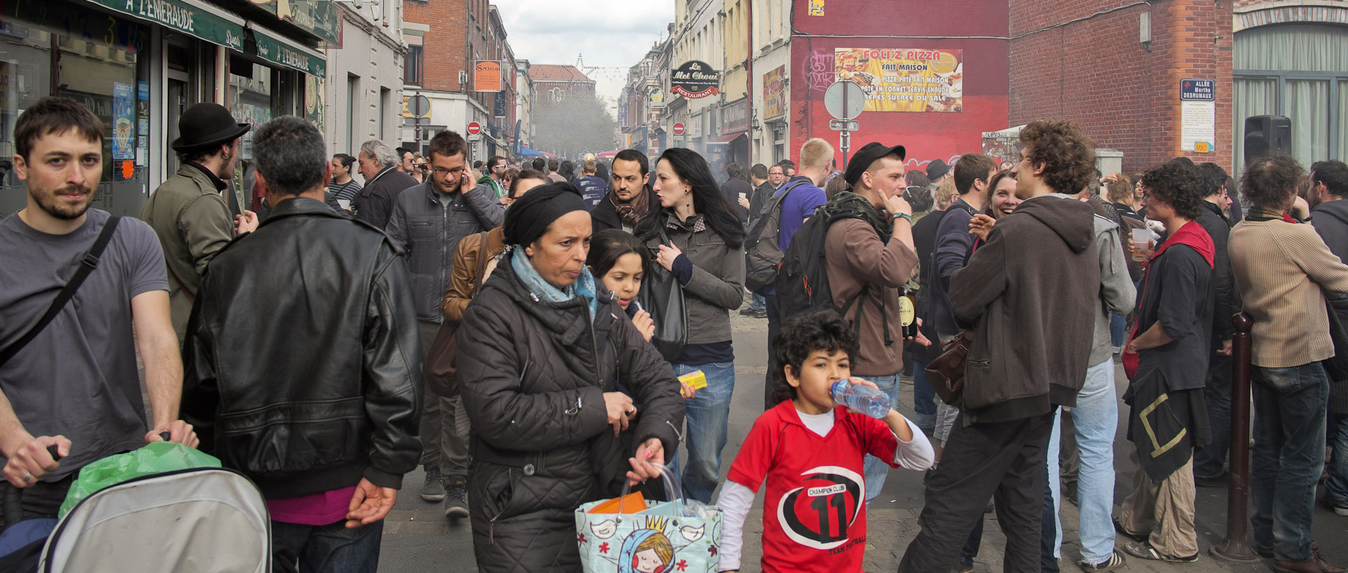 La Fête de la Soupe, à Wazemmes, Lille.