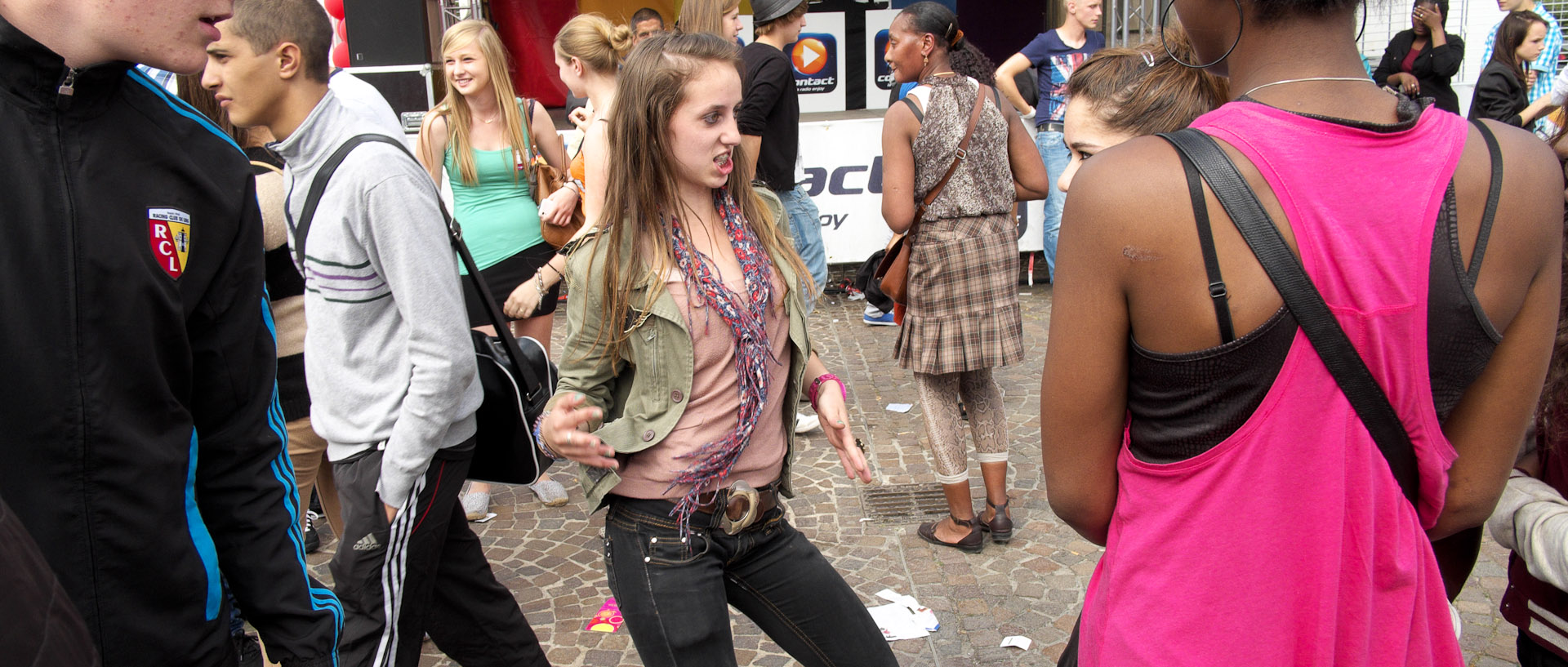 Lesbian et Gay Pride, place de la République, à Lille.