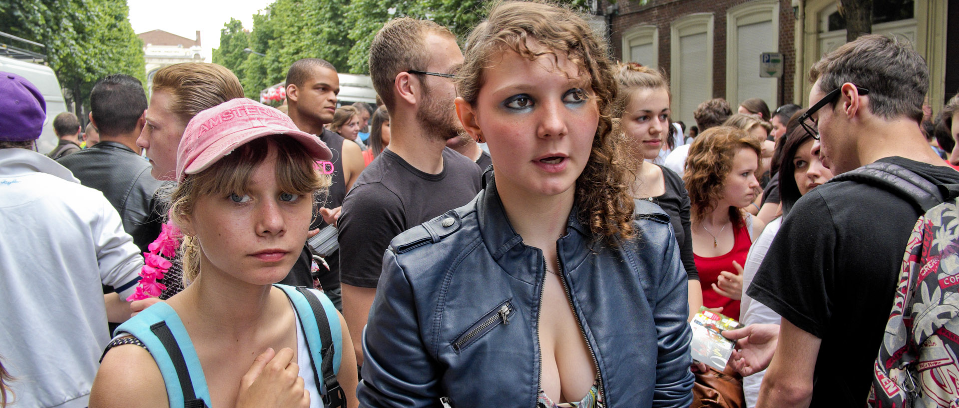 Lesbian et Gay Pride, rue Inkermann, à Lille.