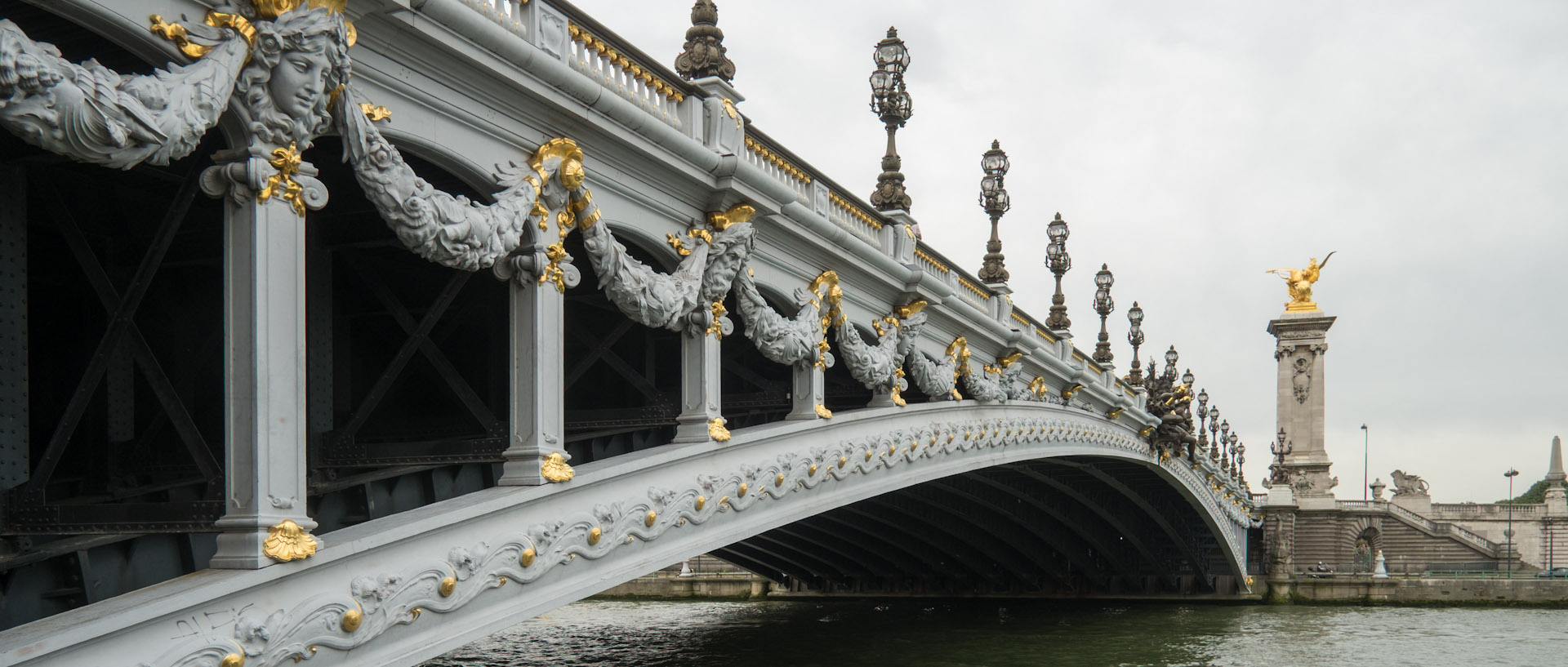 Le pont Alexandre III, à Paris.