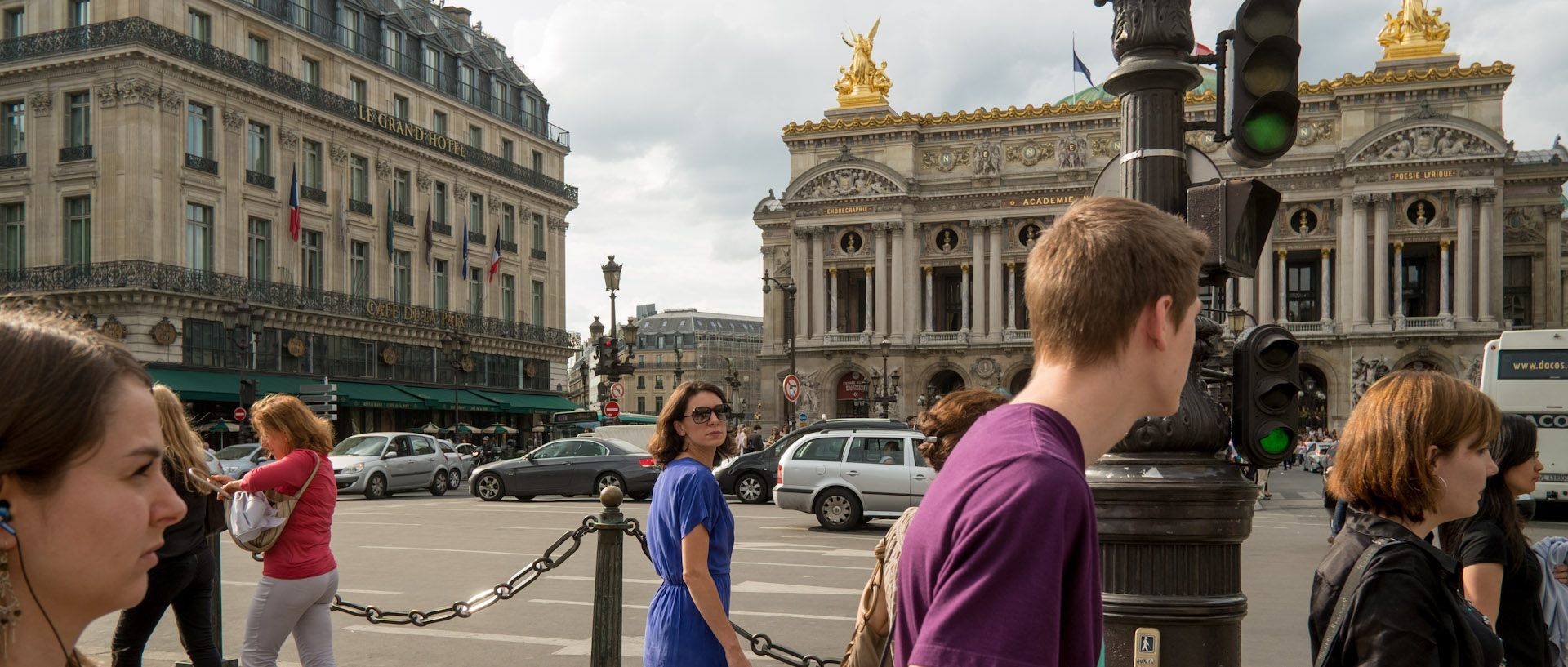 L'Opéra Garnier, place de l'Opéra, à Paris.