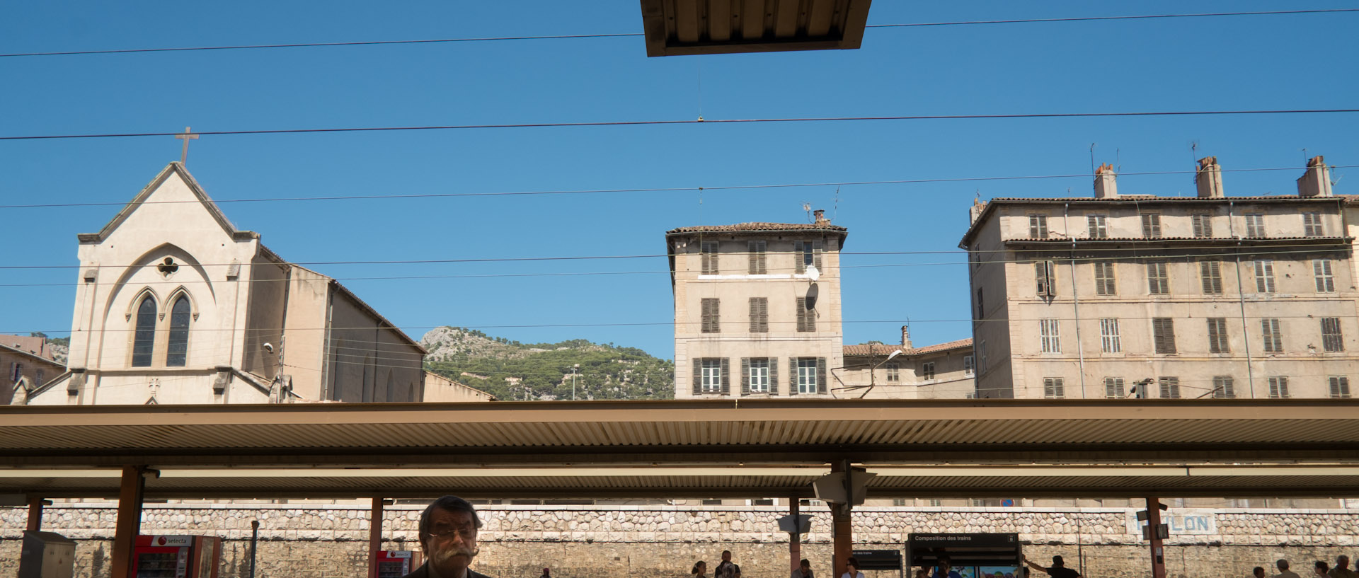 La gare de Toulon.