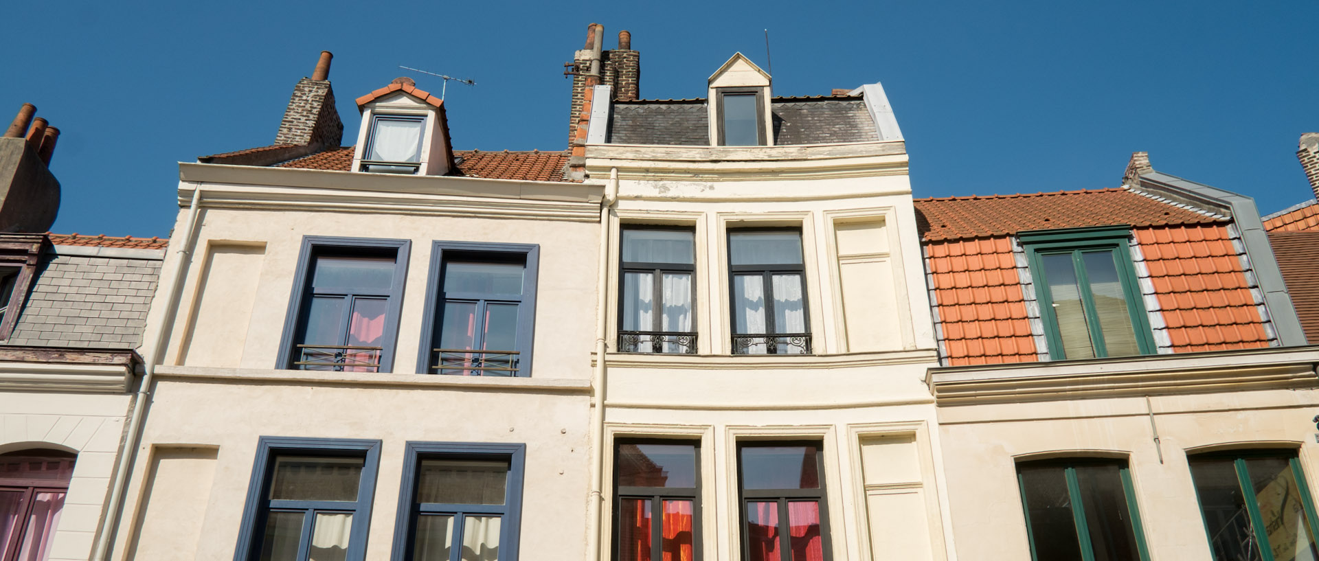 Vieux immeuble, rue Sain-André, à Lille.