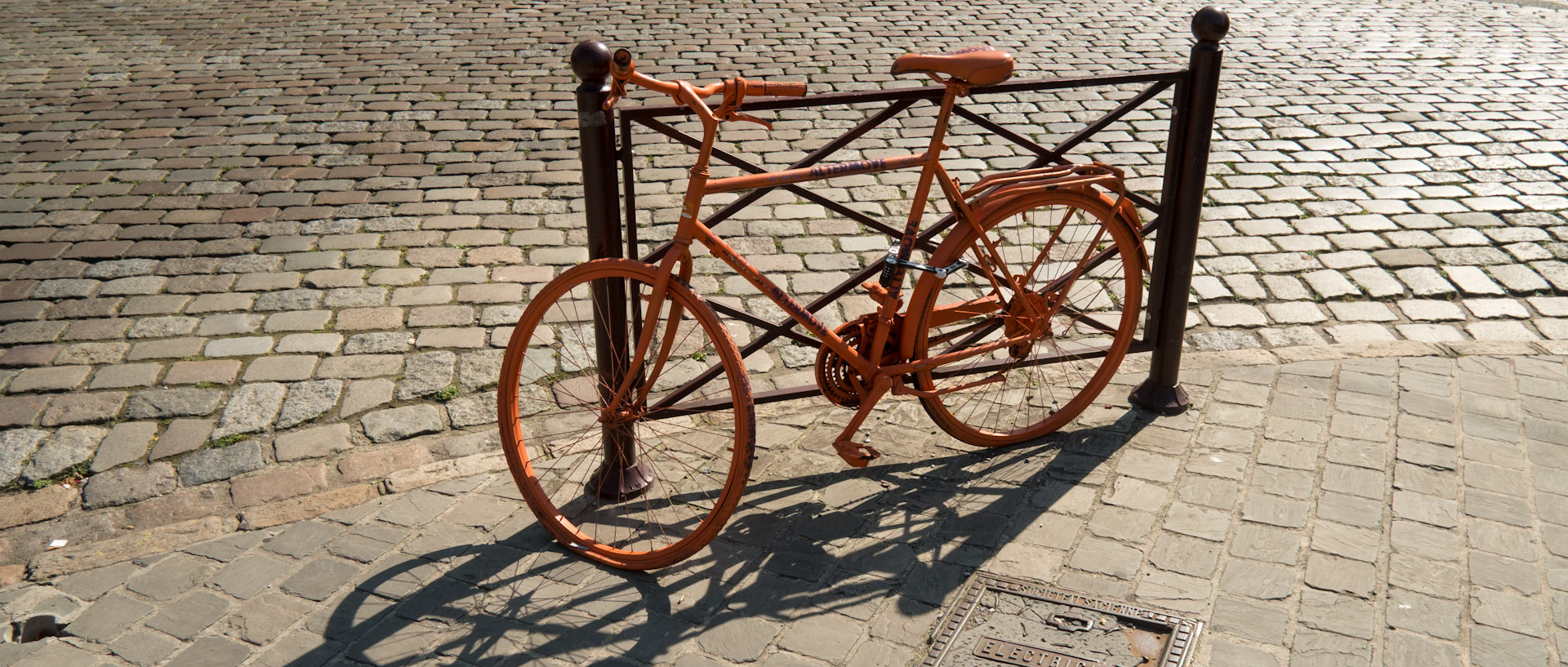 Velo orange, rue Saint-André, à Lille.