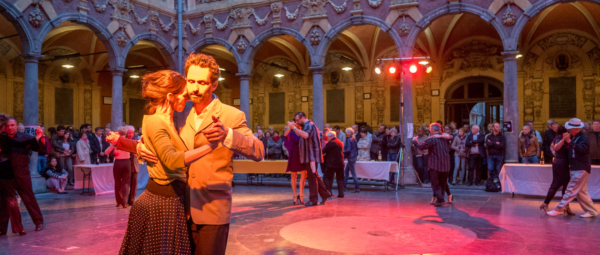 Le dernier Tango à Lille, dans la vieille bourse.