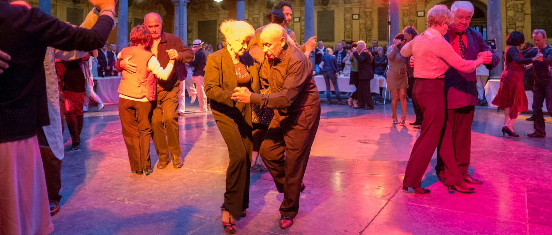 Le dernier Tango à Lille, dans la vieille bourse.