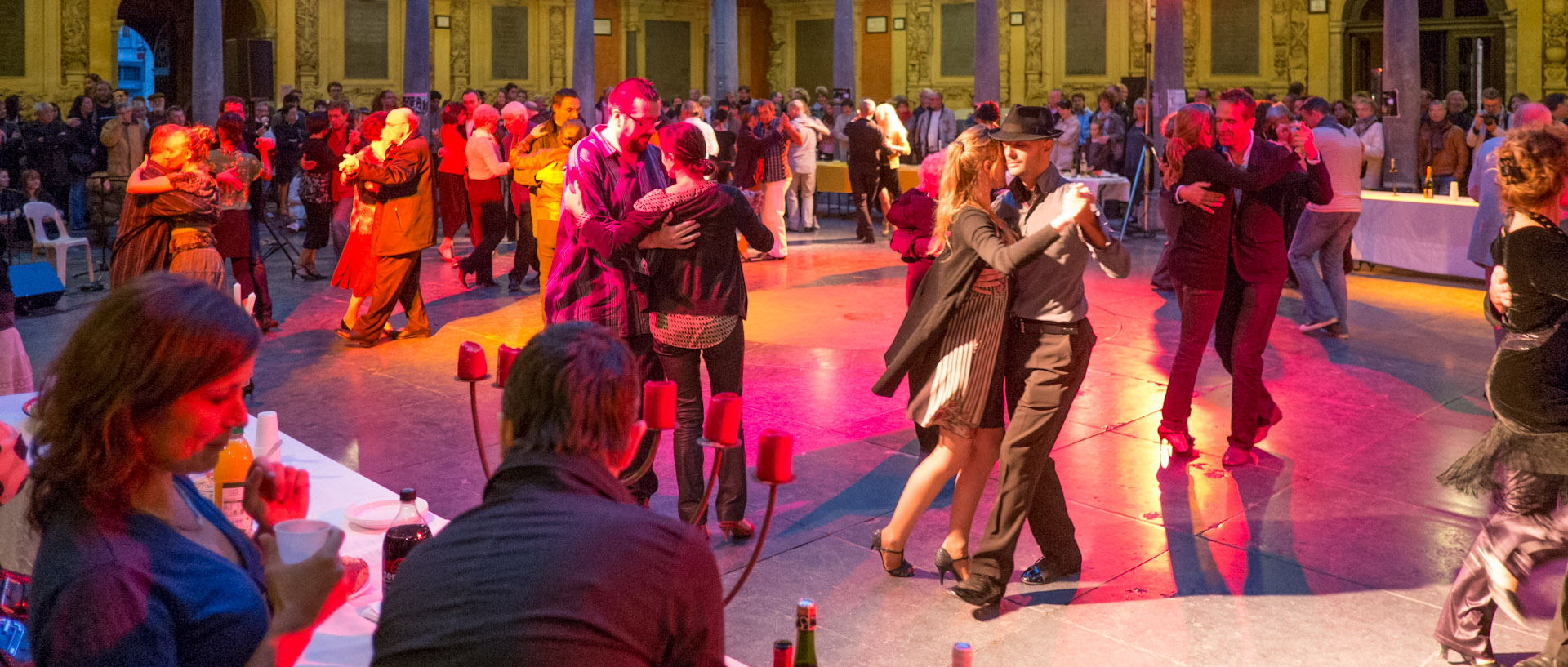 Le dernier Tango à Lille, dans la vieille bourse.