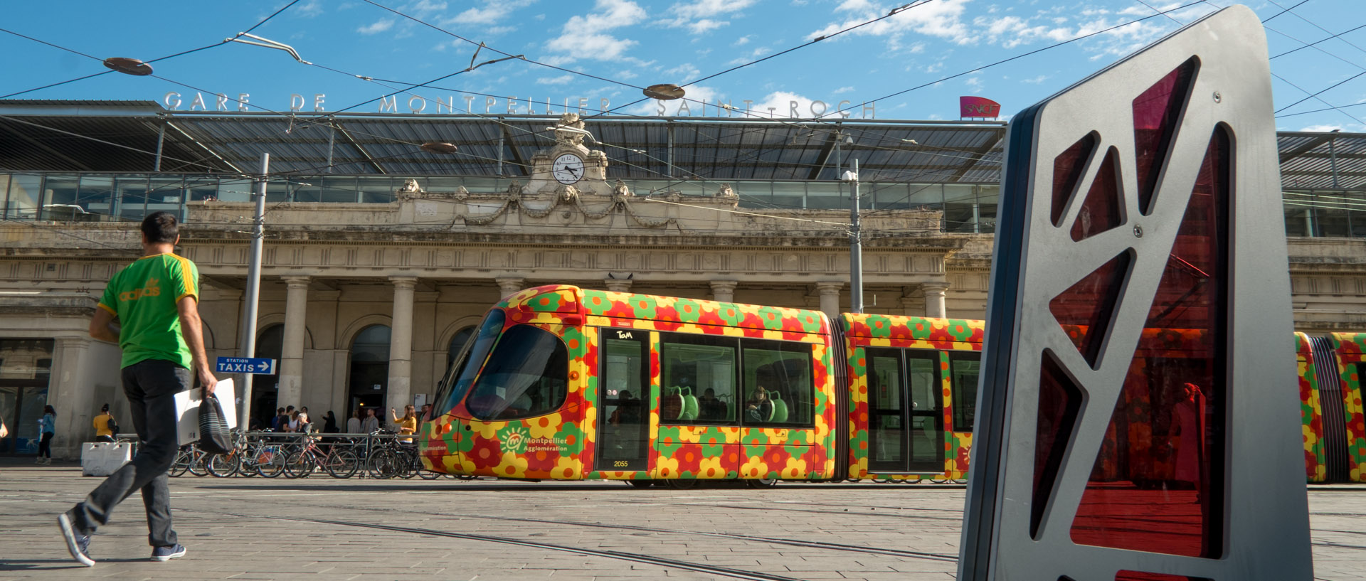 La gare de Montpellier Saint-Roch.