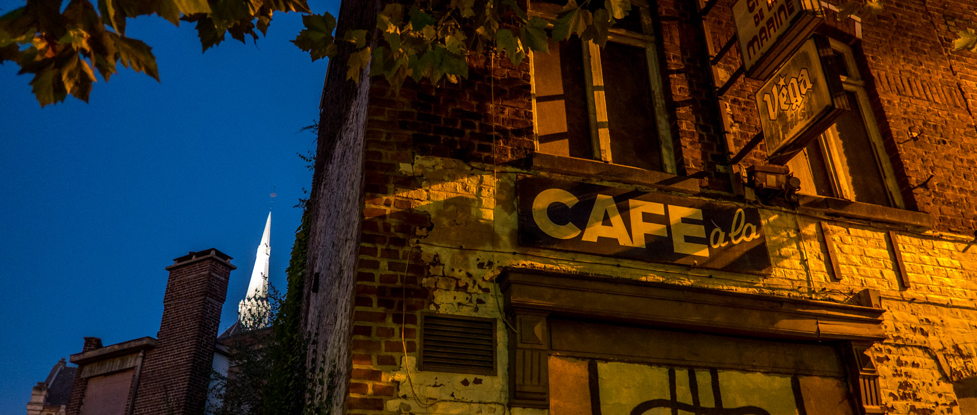 L'ancien café de la Marine, quai du Havre, à Tourcoing.